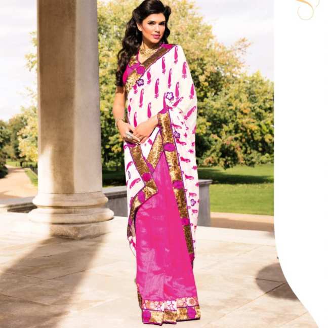 Buy printed sarees online